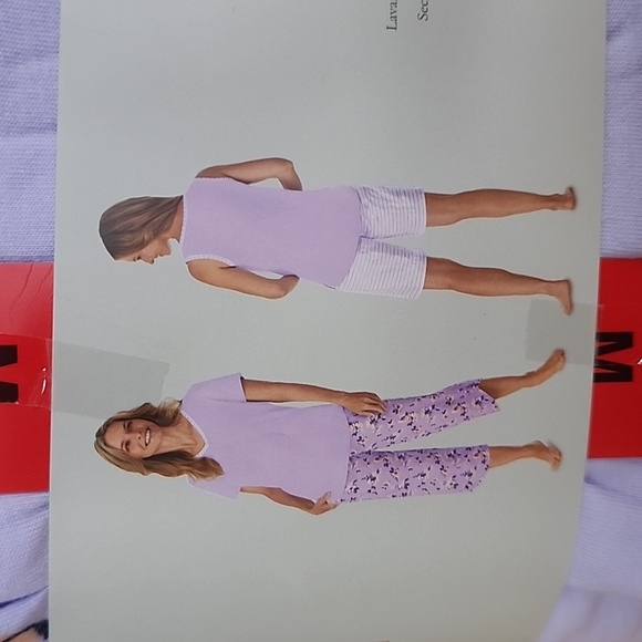 Women's Carole Hochman 4-Piece Cotton Pajama Set - Picture 3 of 4